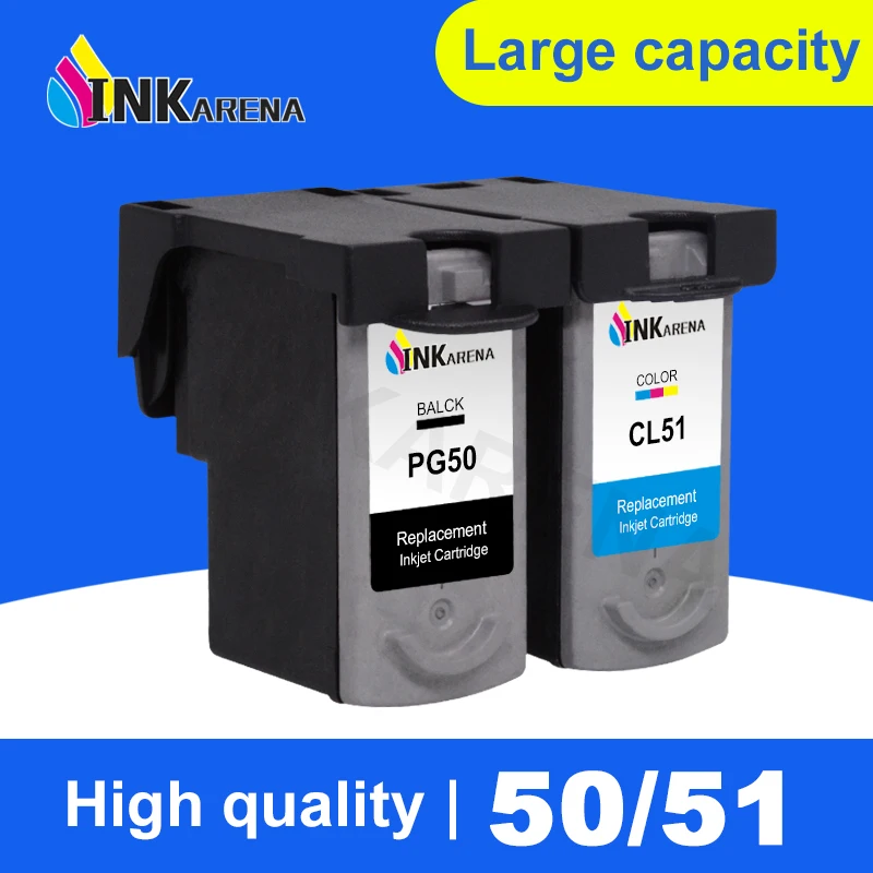 PG-50 CL-51 чернильный картридж для Canon PG50 CL51 Pixma iP2200 iP6210D iP6220D MP150 MP160 MP170 MP180 MP450 MP460 MX310