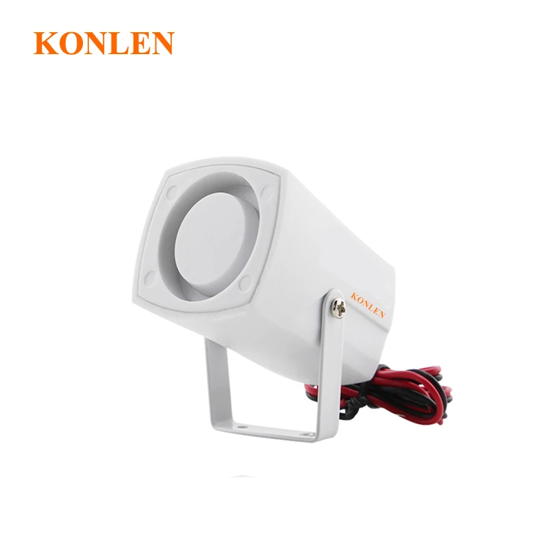 

12V siren alarm, wired security siren horn