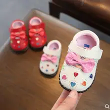 Сандалии для младенцев и девочек, кожаная обувь для принцессы 0-1 лет, весенне-осенние тонкие туфли на мягкой подошве для детей 6-12 месяцев, befo