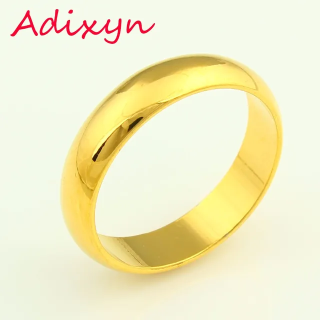 ethiopian gold ring for men women girls gift gold color wide 5mm classic wedding bands - Men And Women Wedding Rings ethiopian gold ring for men women girls gift gold color wide 5mm classic wedding bands - Men And Women Wedding Rings