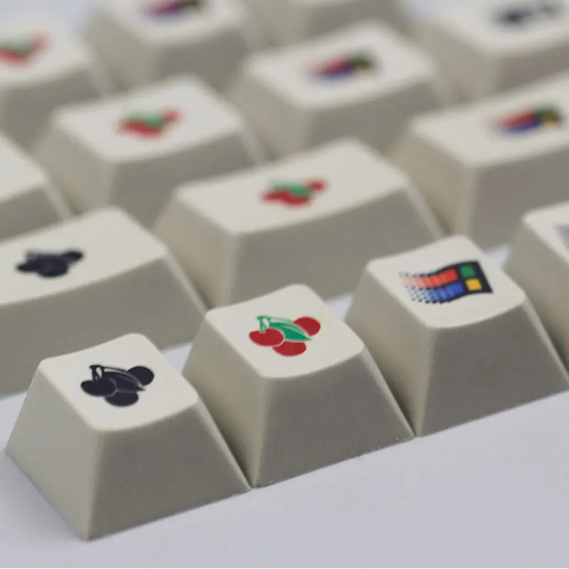 Enjoypbt Win95 и колпачки с логотипом вишни вишня профиль краситель sub 16 клавиш для diy mx