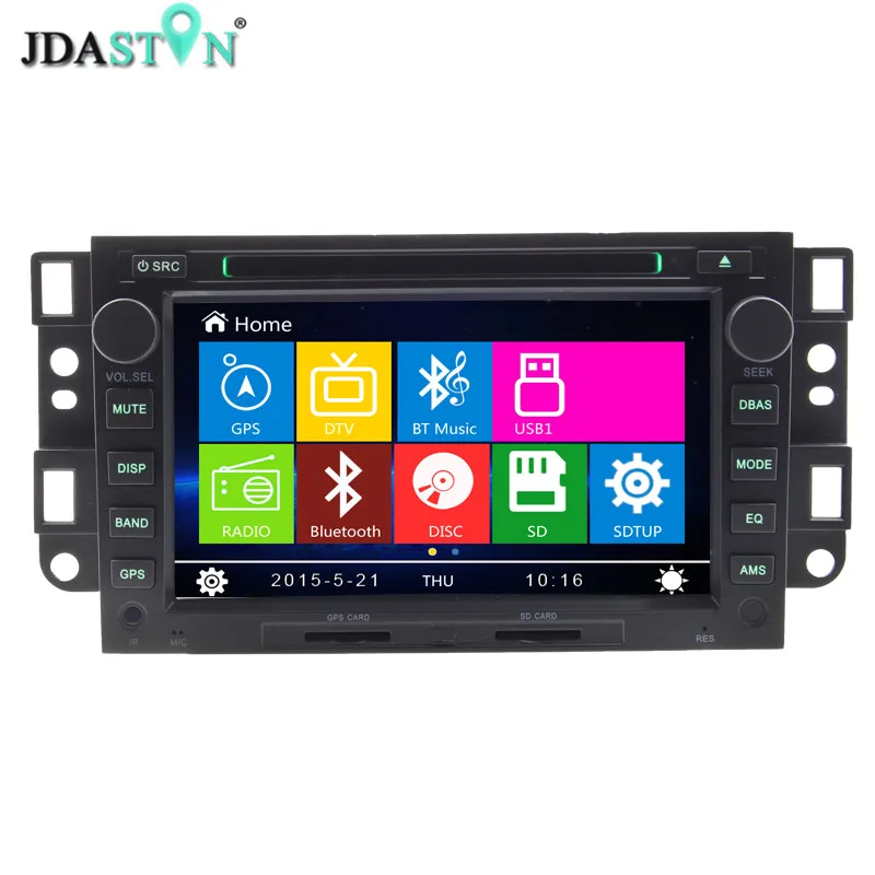 JDASTON 2 Din In-Dash автомобильный мультимедийный dvd-плеер для Chevrolet Captiva Epica Lova с Bluetooth RDS радио SWC USB gps Navi Радио