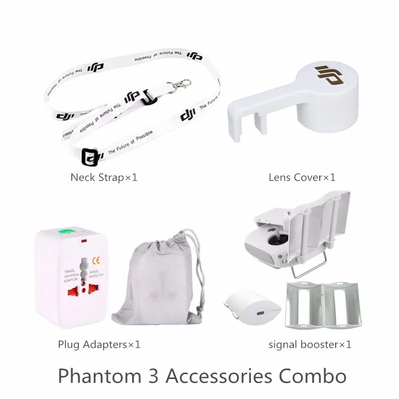 Phantom 3 Accessories Combo For DJI Phantom 3 Professional/Advanced/Standard/4K RC Helicopter