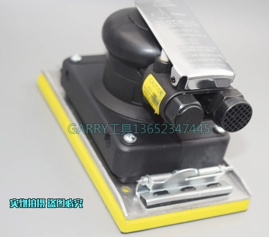 

Pnuematic sanders air tools palm orbital sander polisher square pad heavy duty jitterbug sanders A2450 vacuum 90*180mm clip
