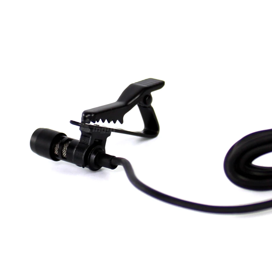 Конденсаторный петличный микрофон зажим для галстука нагрудный микрофон 3,5 мм стерео винт замок для беспроводной Beltpack передатчик EW300 G1 G2 G3 серия