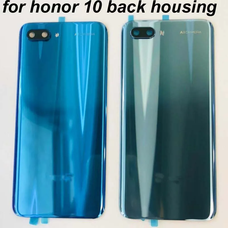 Для huawei Honor 10 Задняя крышка батареи задняя дверь для huawei Honor 10 крышка батареи Корпус Панель задняя крышка чехол COL-L29