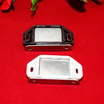 

20PCS 57x26mm Wholesale Magnetic Cabinet Catches Push Open Touch Kitchen Door Stop Damper Buffers Hardware