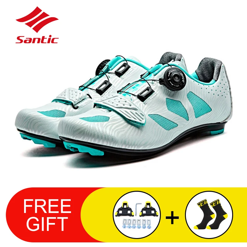Women Lace up Bicycle Shoes Lady Non slip MTB Bike Sneakers Athletic