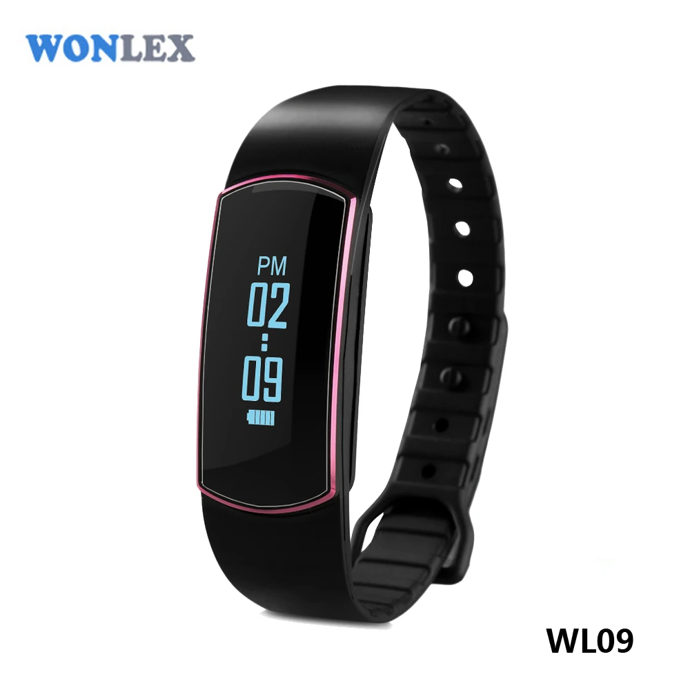  Wonlex WL09 Bluetooth IP67 водонепроницаемый Android телефонов для android-ios фитнес браслет 0.86 OLED активности умный группа 