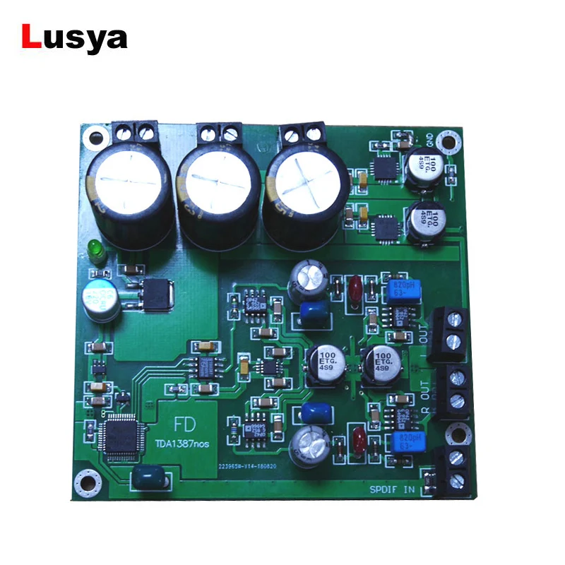 

Decodes TDA1387 DAC Audio Decoding Board (nos mode) Associated with tda1541 Support 24bit 192K