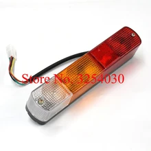 Поставка внутренний желтый/красный/белый 5 проводов 12 В в прямоугольник задний фонарь HX-003 230* мм 60 мм для TCM вилочных погрузчиков