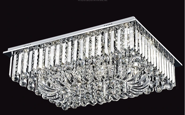 Plafoniere Cristallo : Nuovo elemento moderno lampadario di cristallo contemporanea