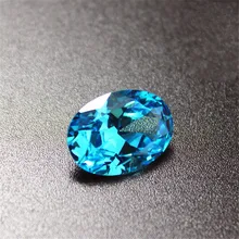 Joanlyn Аквамарин Овальной Огранки драгоценный камень в форме яйца граненый Аквамарин драгоценный камень несколько размеров на выбор C28A