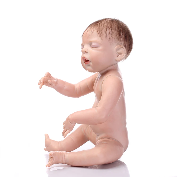 23'' Lifelike Reborn Baby Dolls Handmade Vinyl Silicone Newborn Boy Xmas Gifts