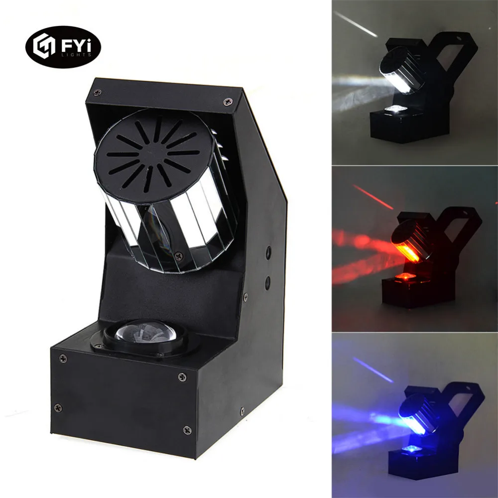 

FYi Hot Sell 10w RGBW 4 in 1 Scanning Light with Beam for Bars / KTV / Small Stages + Globally Applicable Adapter