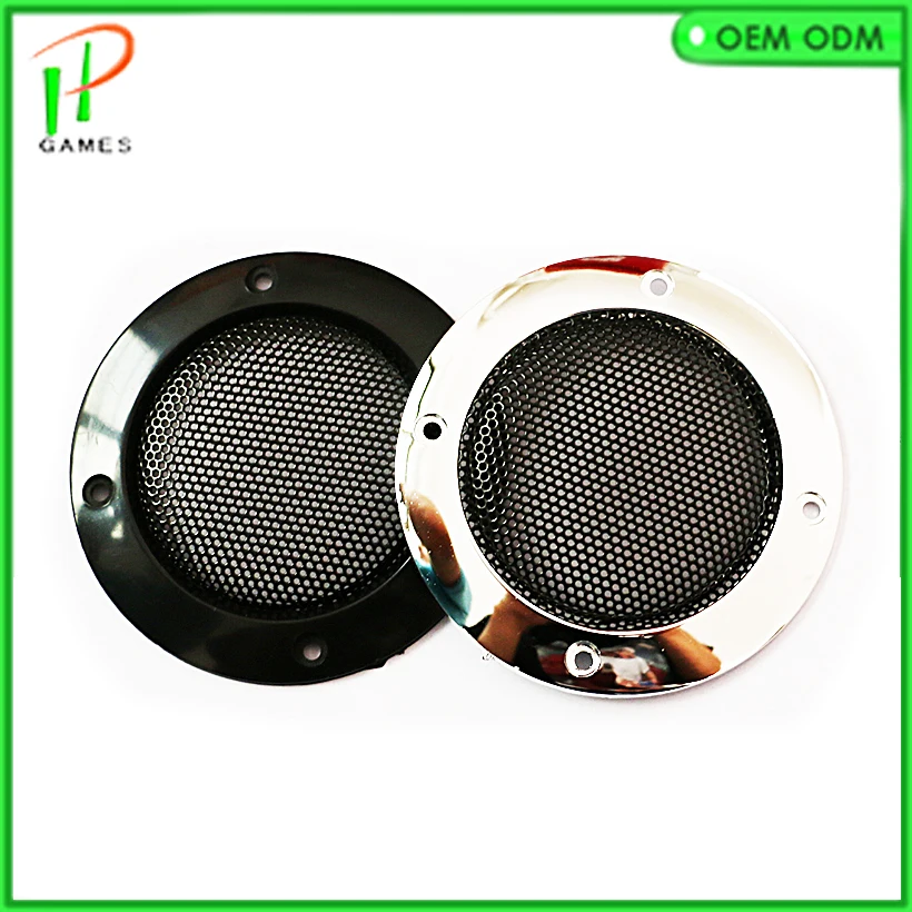 

2pcs/set Decorative 2" inch Tweeter Audio Speaker Cover Circle Metal Mesh Grille Covers Trim For Universal Cars