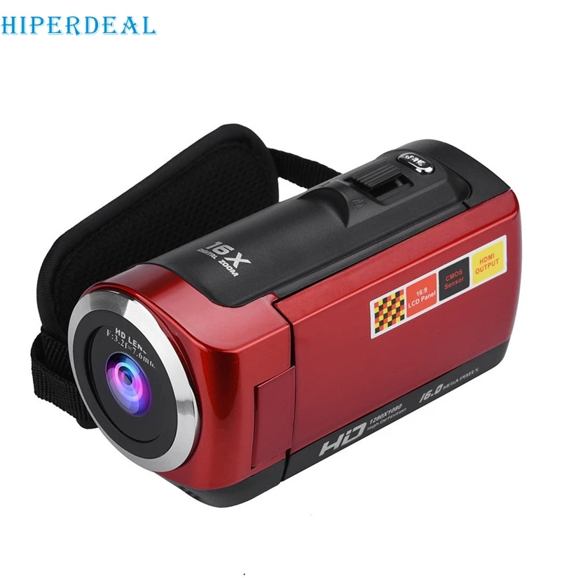 HIPERDEAL HD C7 видеокамера Full 1080P Портативные видеокамеры 16x Zoom 16MP домашняя Цифровая