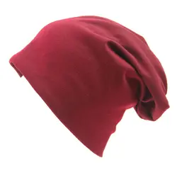 6 Цвет Повседневное Вязание шапки пары хип-хоп шляпа хлопковая шляпа Мягкая солидный мужчина Осенне-зимняя Дамская обувь Шапка-бини