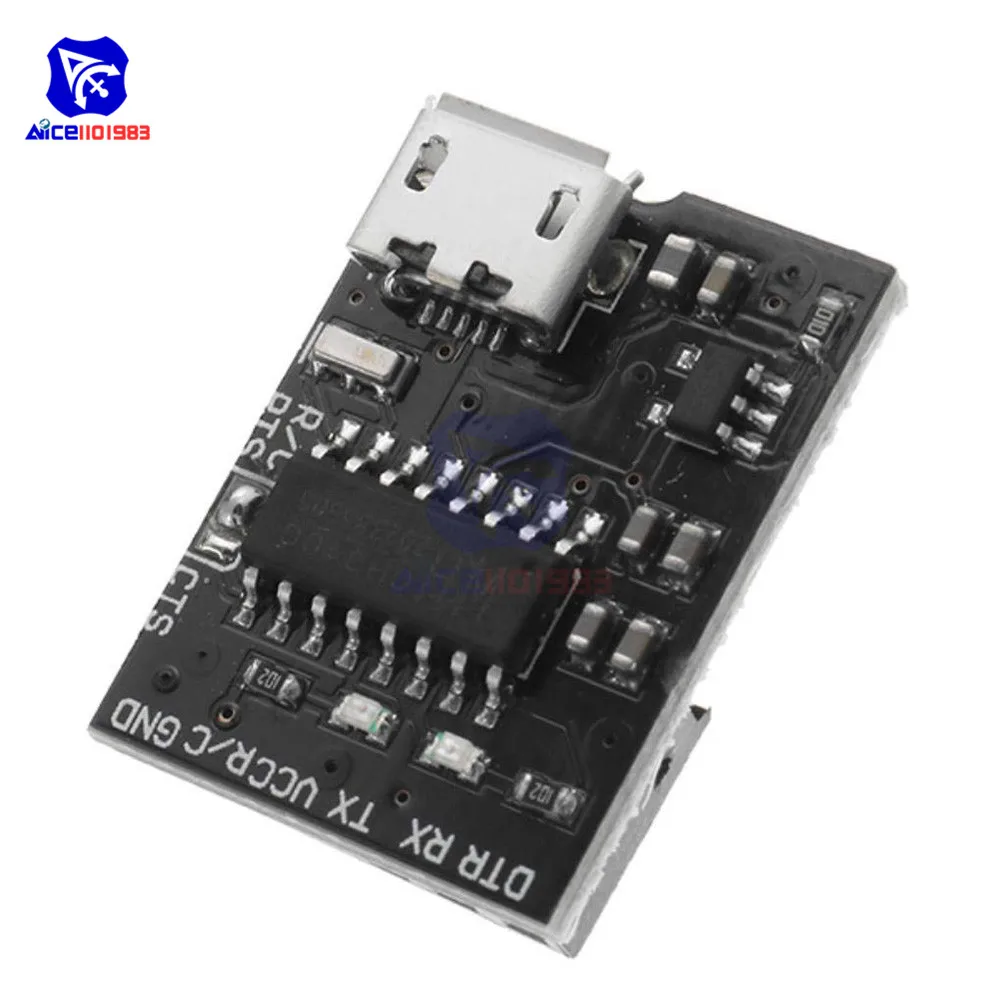 Прерыватель WeMos CH340G с Micro USB на Последовательный модуль 5 В/3 3 В для Arduino Downloader Pro