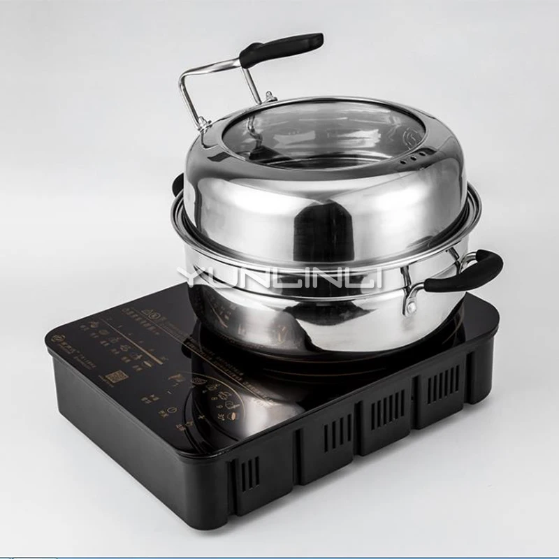 Health Steaming Pot Hot Pot Steaming Machine Seafood Steamer Cooking