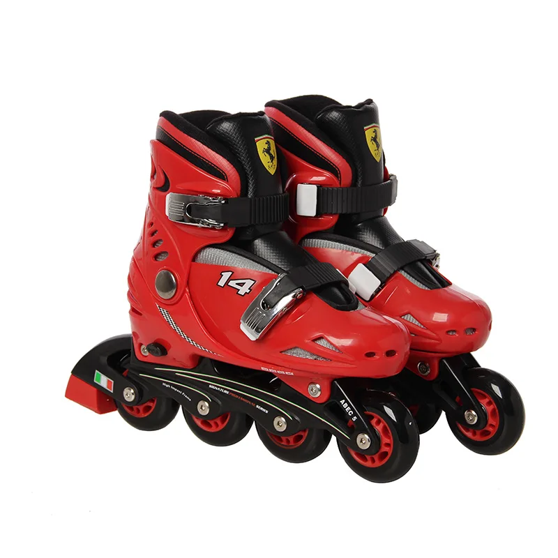 مضمنة سرعة أحذية التزلج على الجليد هوكي زلاجات دوارة رياضية بكرات الأطفال زلاجات دوارة