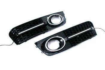

Honeycomb Style Front Fog Light Grille With LED Strip For AUDI A4 B8 2009-2011 (NOT for S-Line / S4 / RS4 Models)