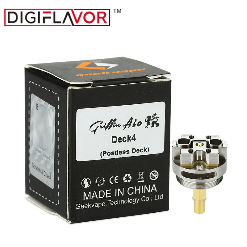 Оригинальный атомайзер Geekvape RTA с изображением Фараона Deck2/3/4 используется для