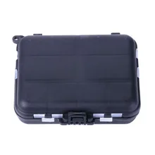 Водонепроницаемый рыболовная приманка Коробки 12 отделения для хранения Пластик Чехол шкаф рыбный блесна приманки для рыбалки