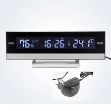 Always on Blacklight Blue Alarm font b clock b font font b Table b font Desk