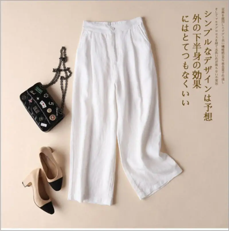 Summer Cotton Linen Pants