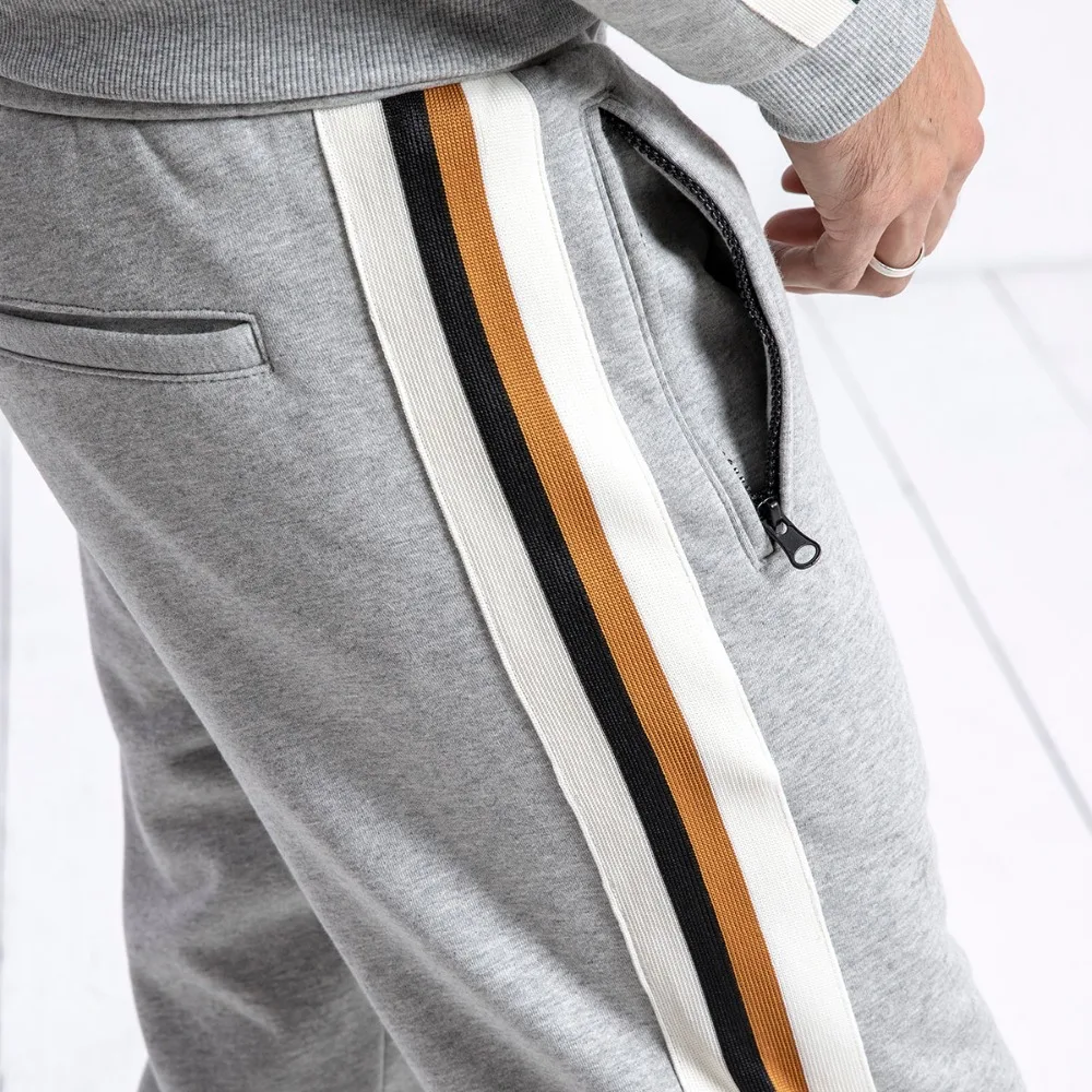 SIMWOOD Brand Sweatpants Men 2019 Spring Fashion Sport Jogger Pants Men Trousers Casual Striped Thick Sweatpants Male 180624