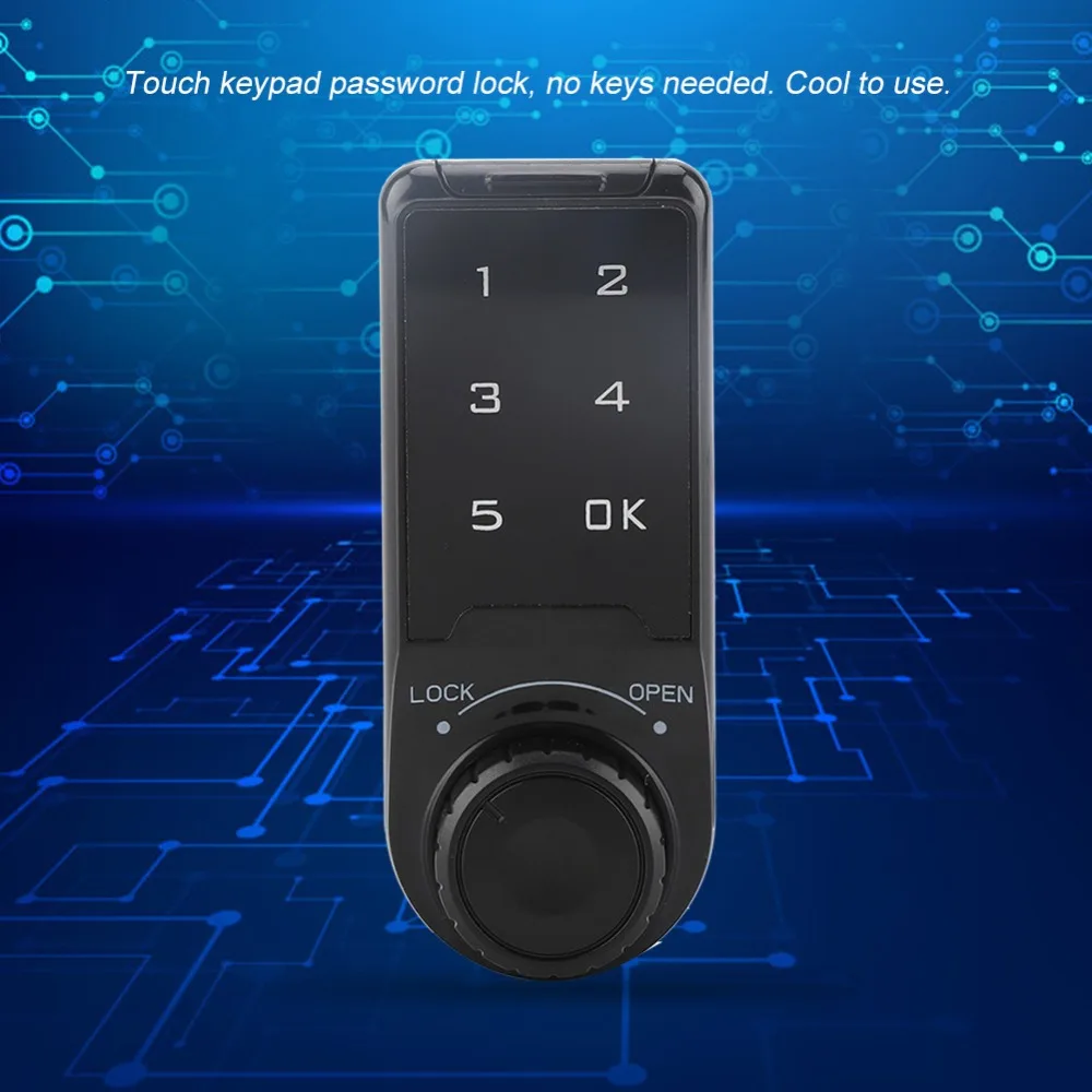 Кодовый замок ключ Электрический кодовый замок доступа цифровой электронный шкаф безопасности кодовый шкафчик RFID замок с
