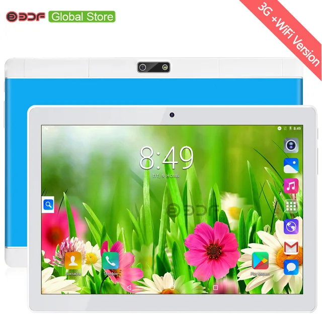 Best Offers BDF Quad Core 3G Tablet 4GB RAM 32GB ROM 1280*800 Mobile Phone Call Sim Card Tablets Pc Android 7.0 Tablet PC 10 Inch IPS Screen Best Offers BDF Quad Core 3G Tablet 4GB RAM 32GB ROM 1280*800 Mobile Phone Call Sim Card Tablets Pc Android 7.0 Tablet PC 10 Inch IPS Screen
