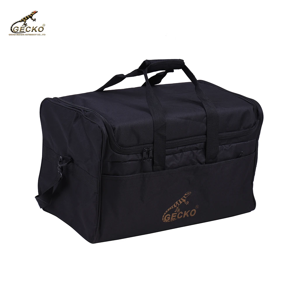 GECKO L03 стандартная сумка для взрослых Cajon Box Drum рюкзак чехол 600D 5 мм хлопковая