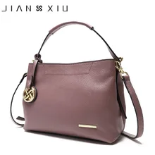 JIANXIU Echten Ledernen Beutel Handtaschen Frauen Shoulde Taschen Designer Handtasche Bolsa Bolsos Mujer Sac ein Haupt Bolsas Feminina