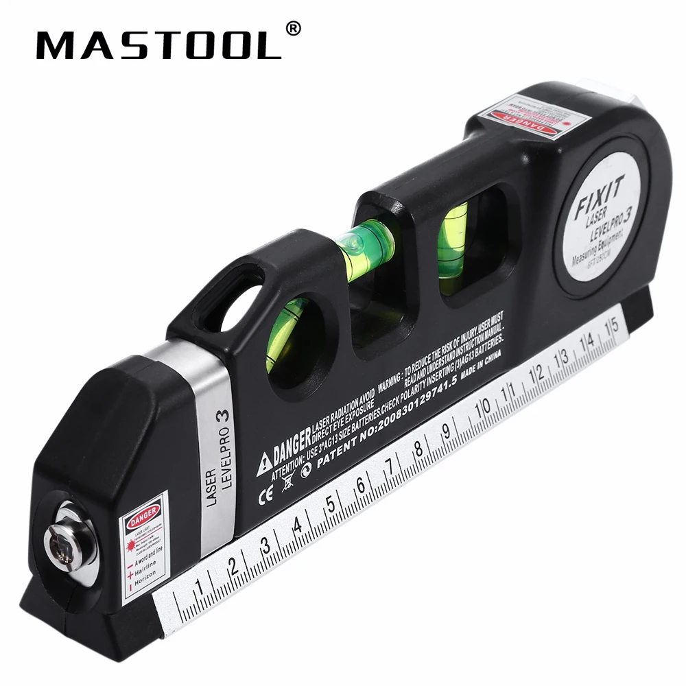 

Laser Level Measure Line Tape Adjusted Standard Ruler Multifunction Tool Ruler Tape Measure Straightedge Scale