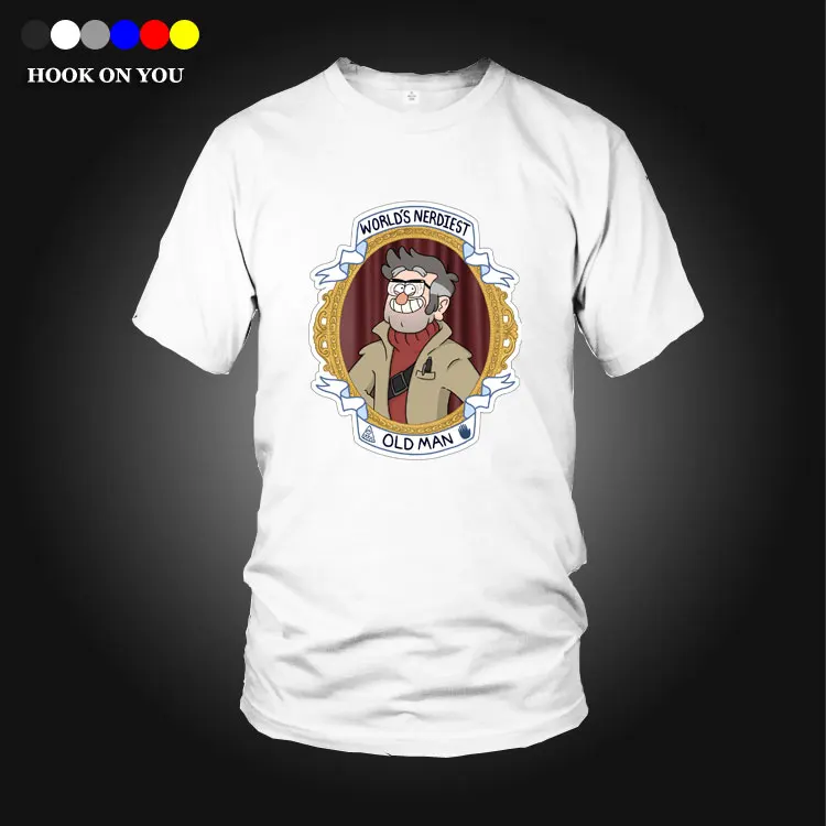 

cute shirt Gravity Falls Mystery Attack T shirts Summer pure cotton Casual Man Tees Fashion Normal o-neck short sleeve T-shirts