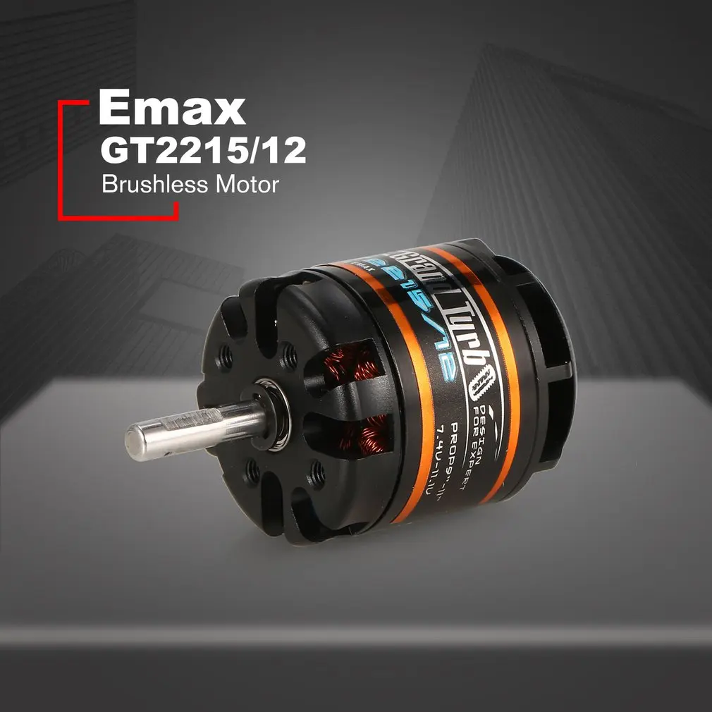 Emax GT2218/09 GT2215/10/12 1100KV 2-3S легкий Мощность бесщеточный двигатель для RC Самолет с неподвижным крылом Дрон Квадрокоптер запасные части