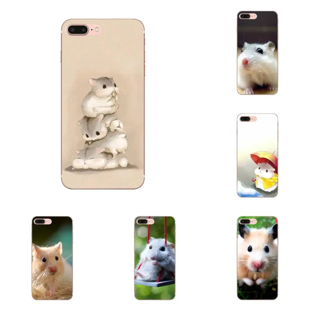 

Cute Animal Hamster For Xiaomi Redmi Note 2 3 3S 4 4A 4X 5 5A 6 6A Pro Plus Ultra Thin Cartoon Pattern Tou Phone Case