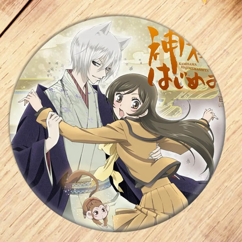 Аниме Kamisama Love Kiss значок косплея мультфильм Tomoe Momozono Нанами брошь на шпильке