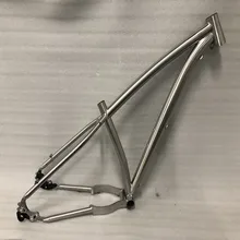 Лучшее качество! PYTITANS титановая рама для велосипеда 2" 197 ступица рама для снежного велосипеда S материал из титанового сплава Прямая с фабрики