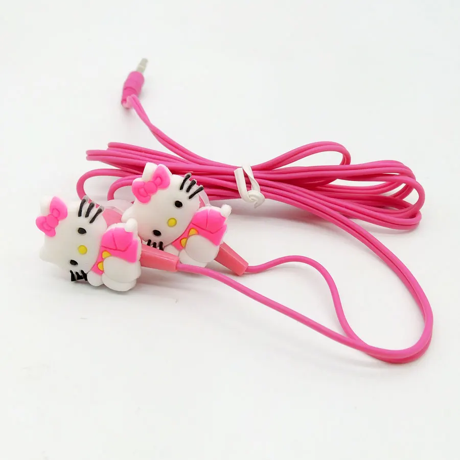 Новые наушники hello kitty, много мультфильмов, 3,5 мм, с коробкой, детские подарочные наушники - Цвет: 1