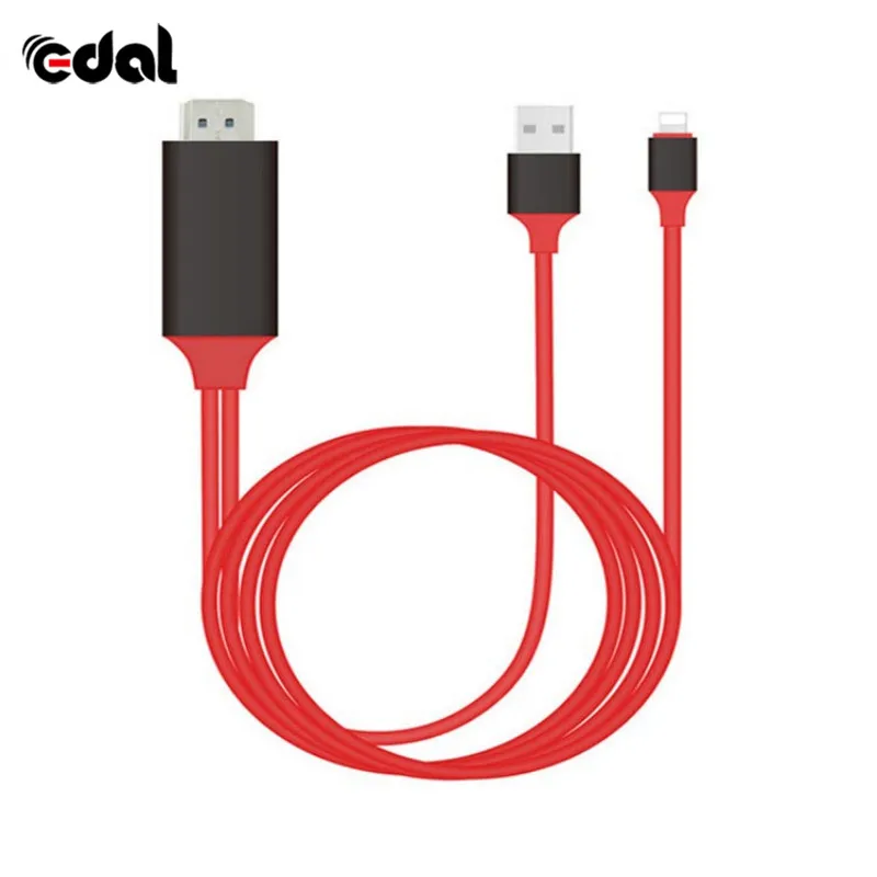 

1080P HDMI Cable HDTV TV Digital AV Adapter USB HDMI Smart Converter Cable for tv for Phone 7 6S Plus