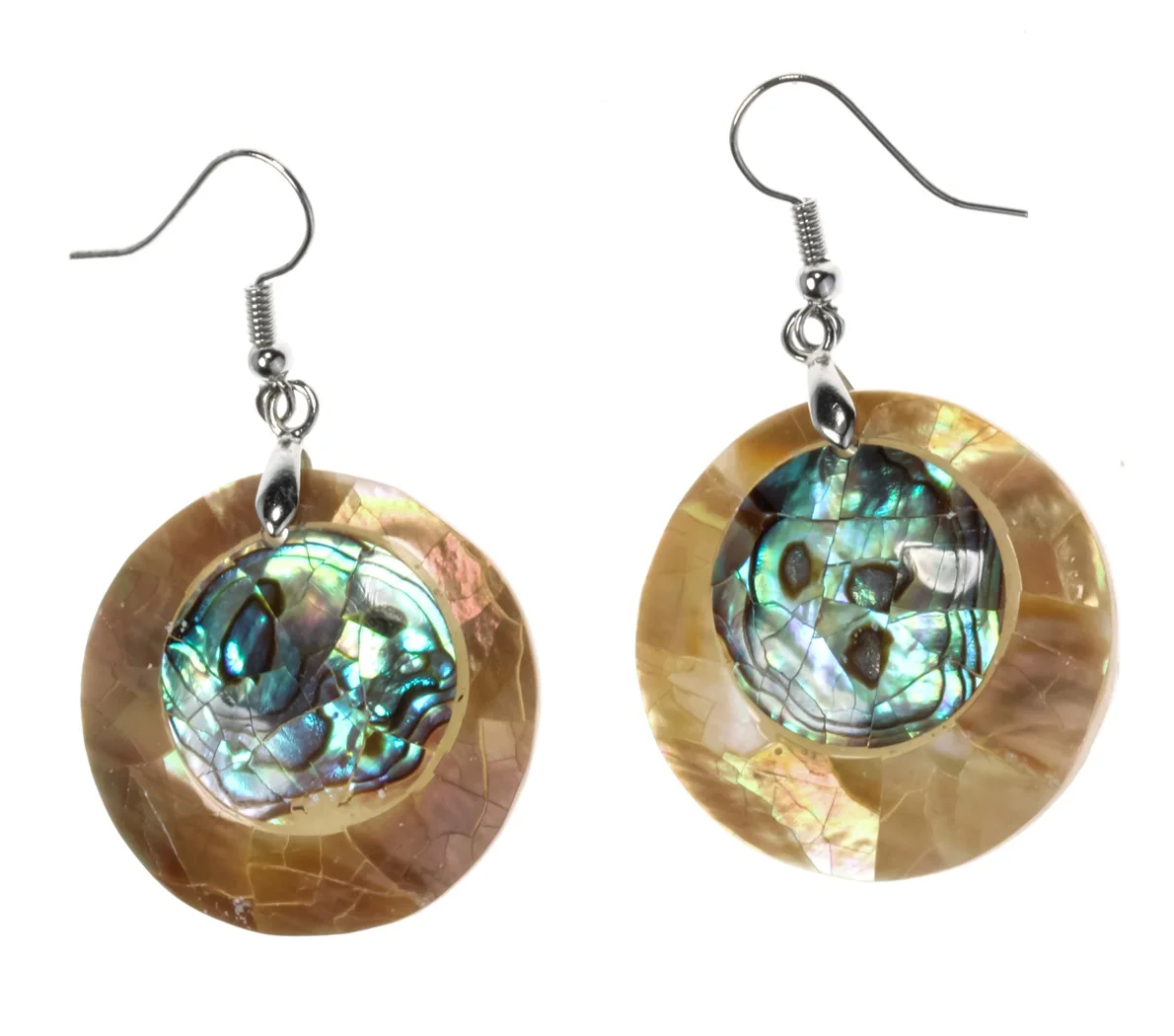 

Natural abalone shell drop dangle earrings fashion jewelry mothers day gifts for women mom her wife wholesale dropshipping H011