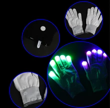 2017 Funny Michael Jackson Glowing font b Gloves b font Toys font b LED b font