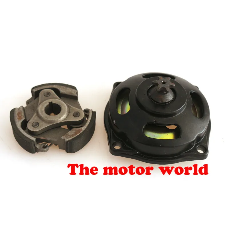 

BIG 6 Teeth Gearbox + Clutch Pad forT8F Chain of 2 Stroke 43cc 47cc 49cc mini Pocket Bike Quad ATV Dirt Bike Minimoto