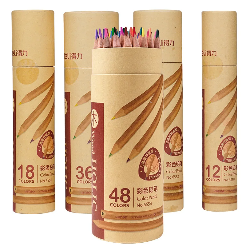 

Professional Colored HB Pencils Set for Kids Wooden Pointing Graffiti Pencil Creative Cute Art Stationery Supplies