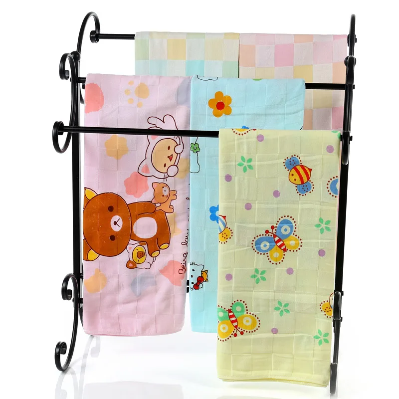 Baby Kindergarten Hand Towel Baby Bath Towel Child Soft and Comfortable Child Bathing Towel 140cm*70cm