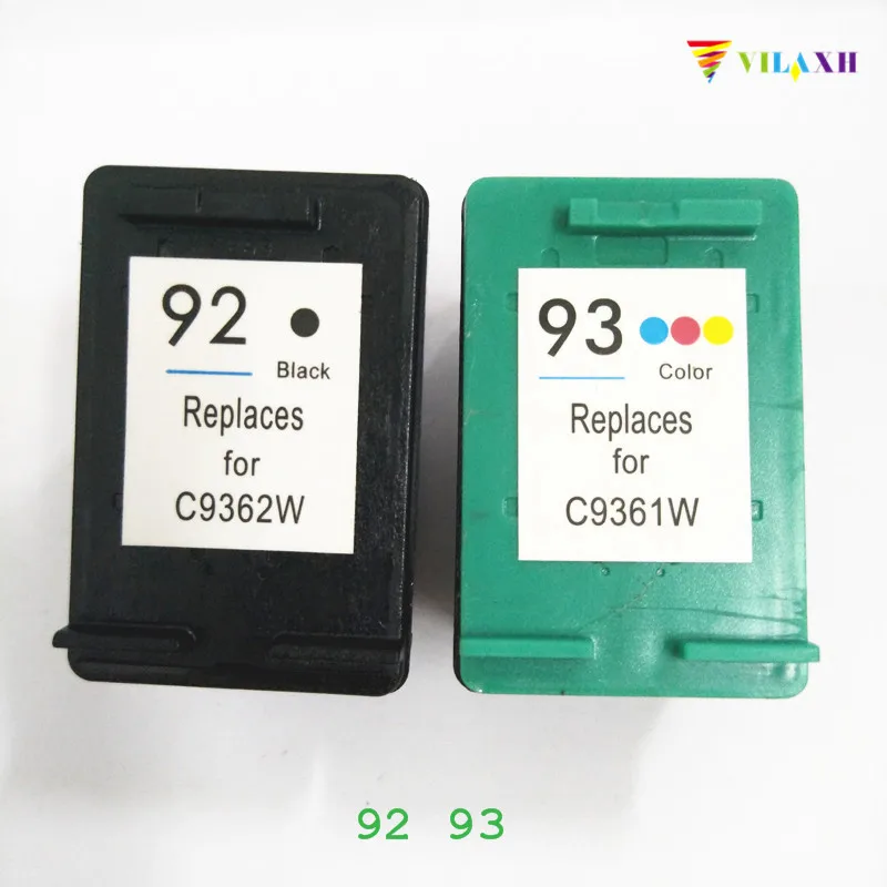 Vilaxh 92 93 Compatible Ink Cartridge Replacement For Hp 92 93 For Photosmart  C3180 C3100 Deskjet 5440 C3175 Psc 1510 Printer - Ink Cartridges -  AliExpress