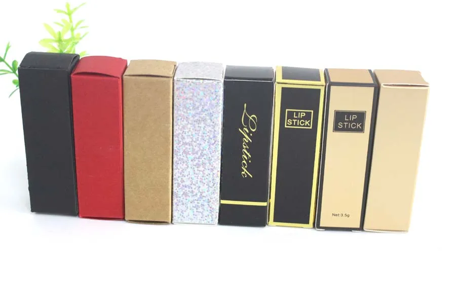 

lipstick paper box 85*25*25 craft paper box for lip stick DIY customize logo is available